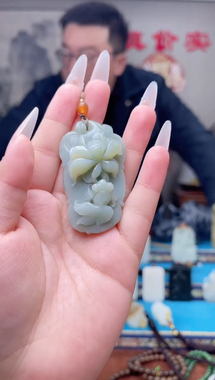 【闪购商品】和田玉挂件未镶嵌1