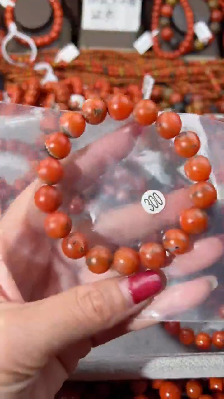 【闪购商品】南红玛瑙手串未镶嵌11