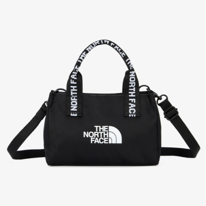 THE NORTH FACE/北面黑色字母印花尼龙1.1L斜挎包单肩NN2PQ11J