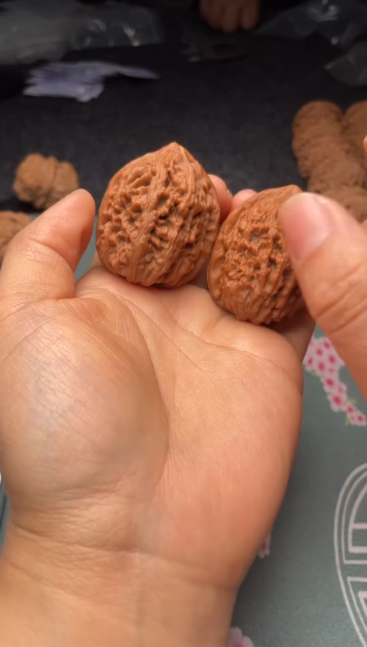 把件文玩核桃w201  凤凰台38尺