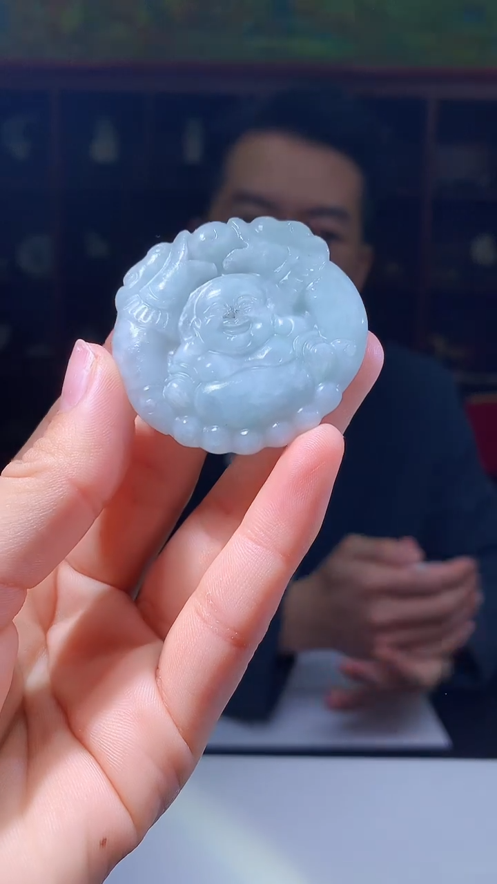 【闪购商品】翡翠颈饰未镶嵌1088hm-jj挂件3