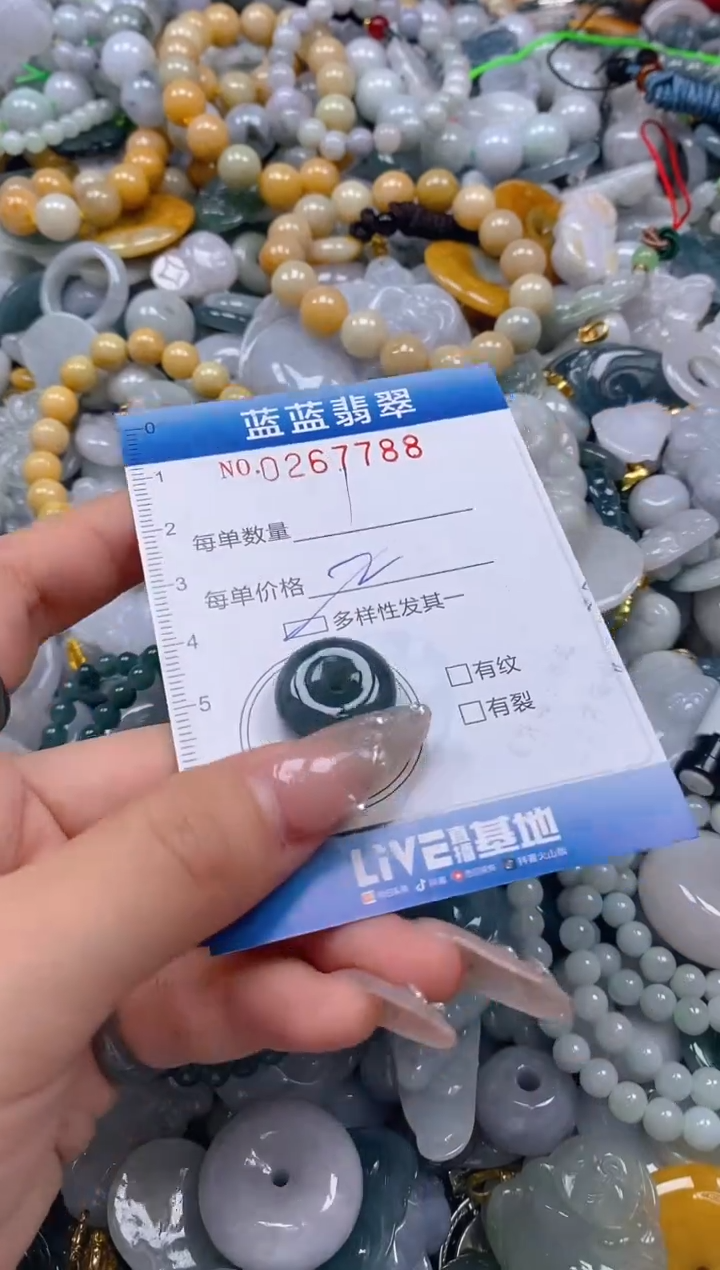 翡翠未镶嵌颈饰闪购0267788多样性发其一