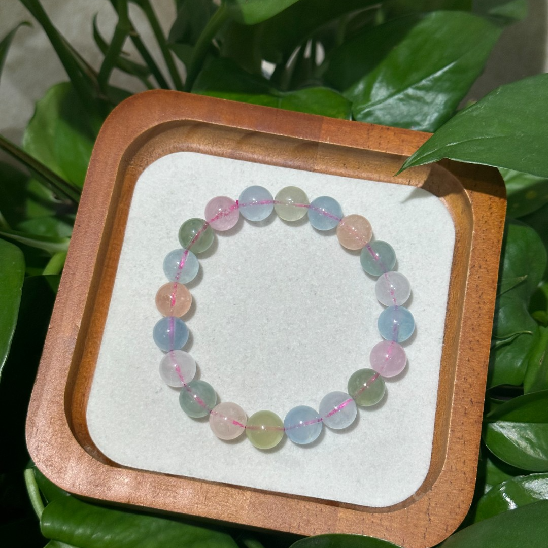 转运水晶手链时尚百搭手工首饰配饰手编（多样子发其一)