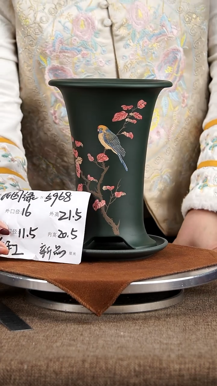 【闪购商品】紫砂花盆紫砂花盆5968+z