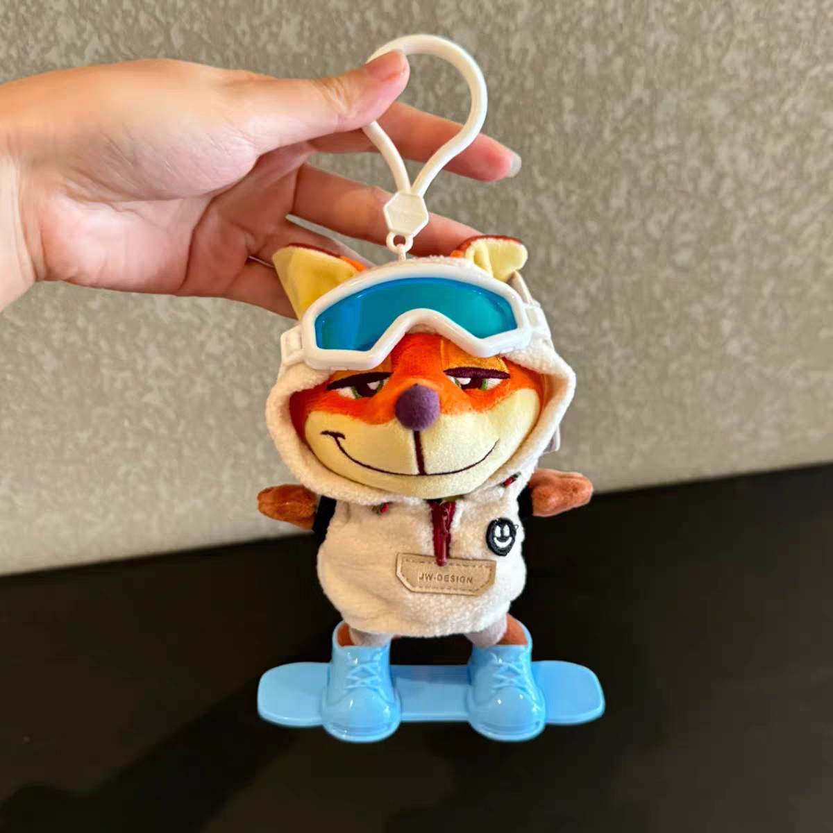 滑雪装朱迪尼克挂件（带背包）个性挂饰(款式随机）