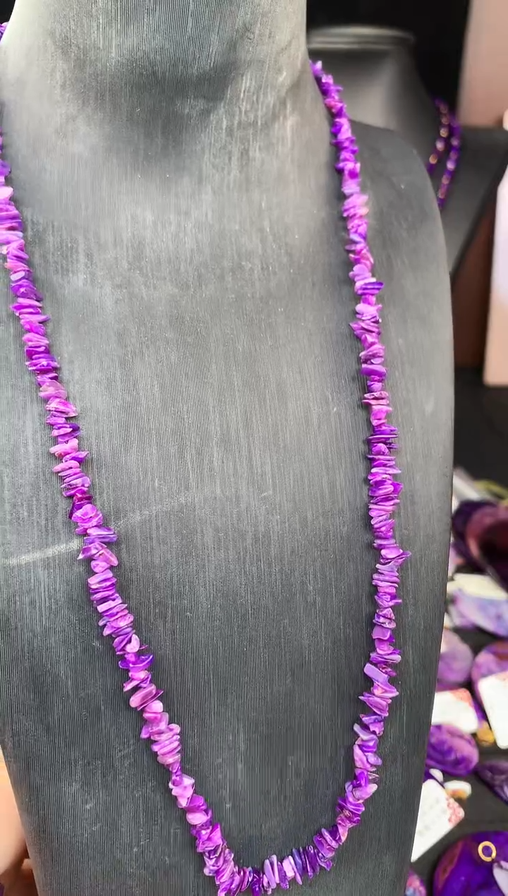 【闪购商品】苏纪石（舒俱来）项链18K金镶嵌.