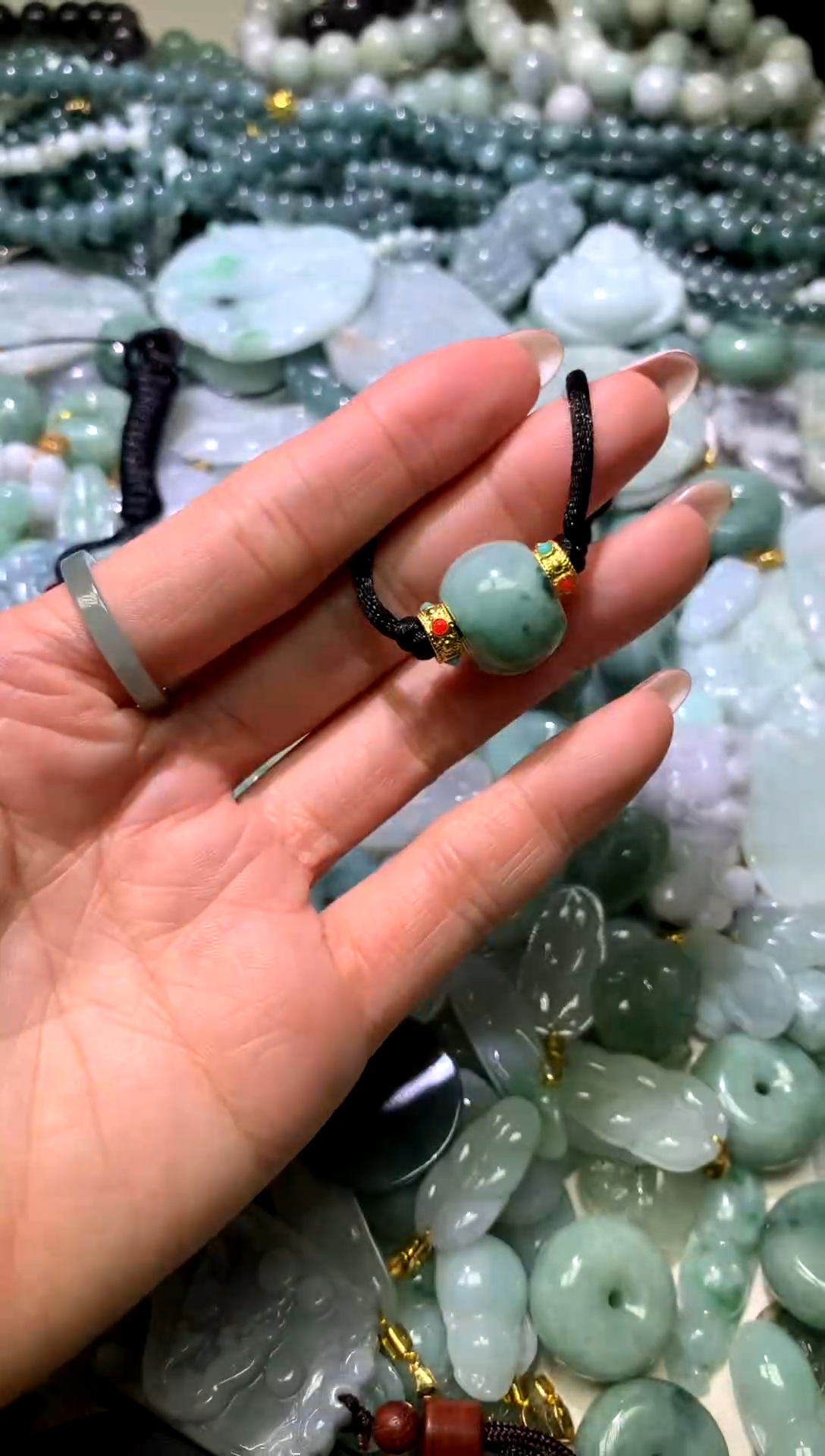 吊坠(不含链)未镶嵌翡翠1