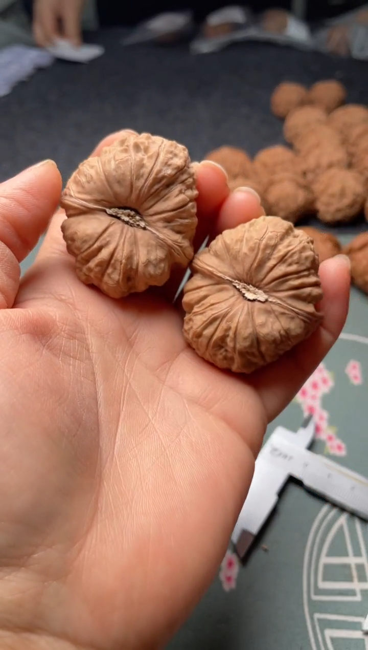 把件文玩核桃w57  南瓜墩 40尺