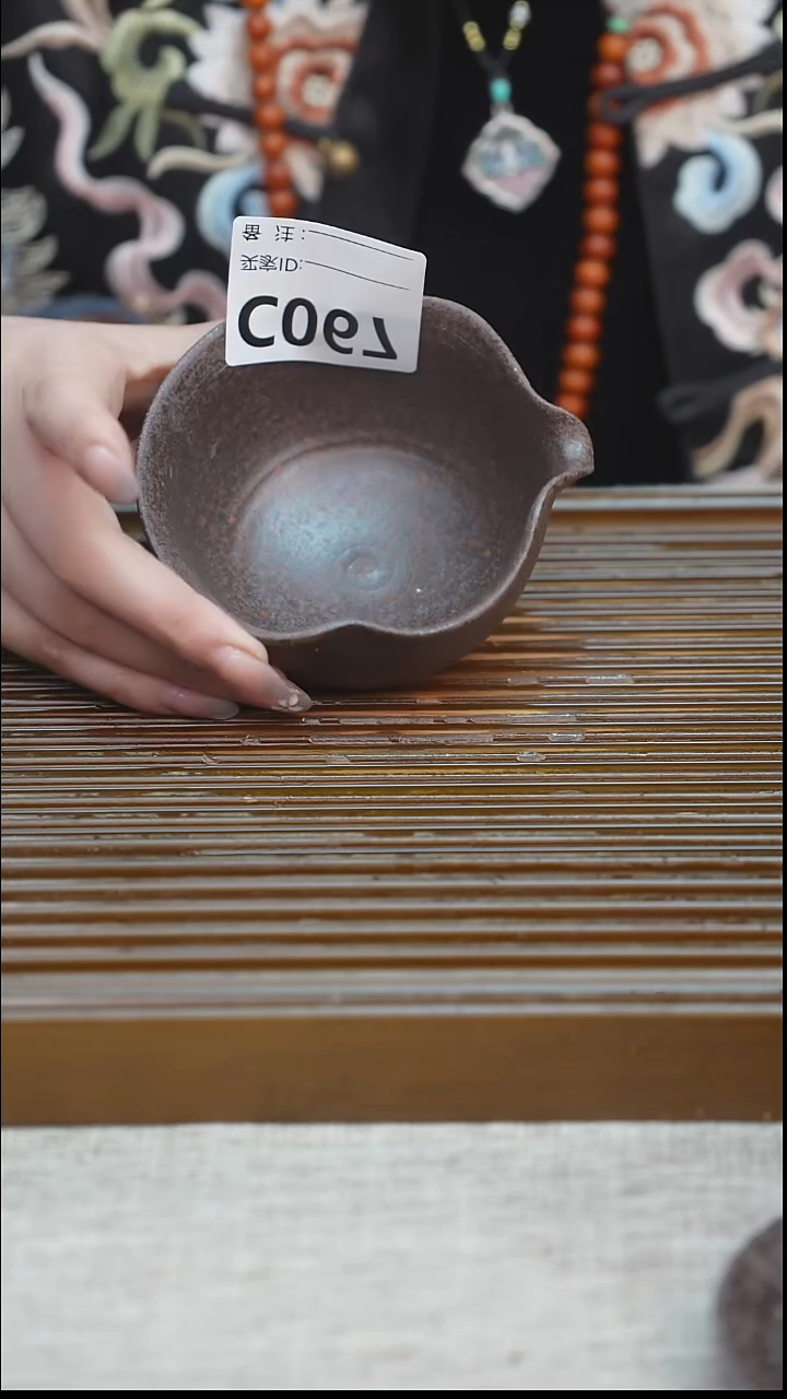 纯手工粗陶茶具每一只不一样