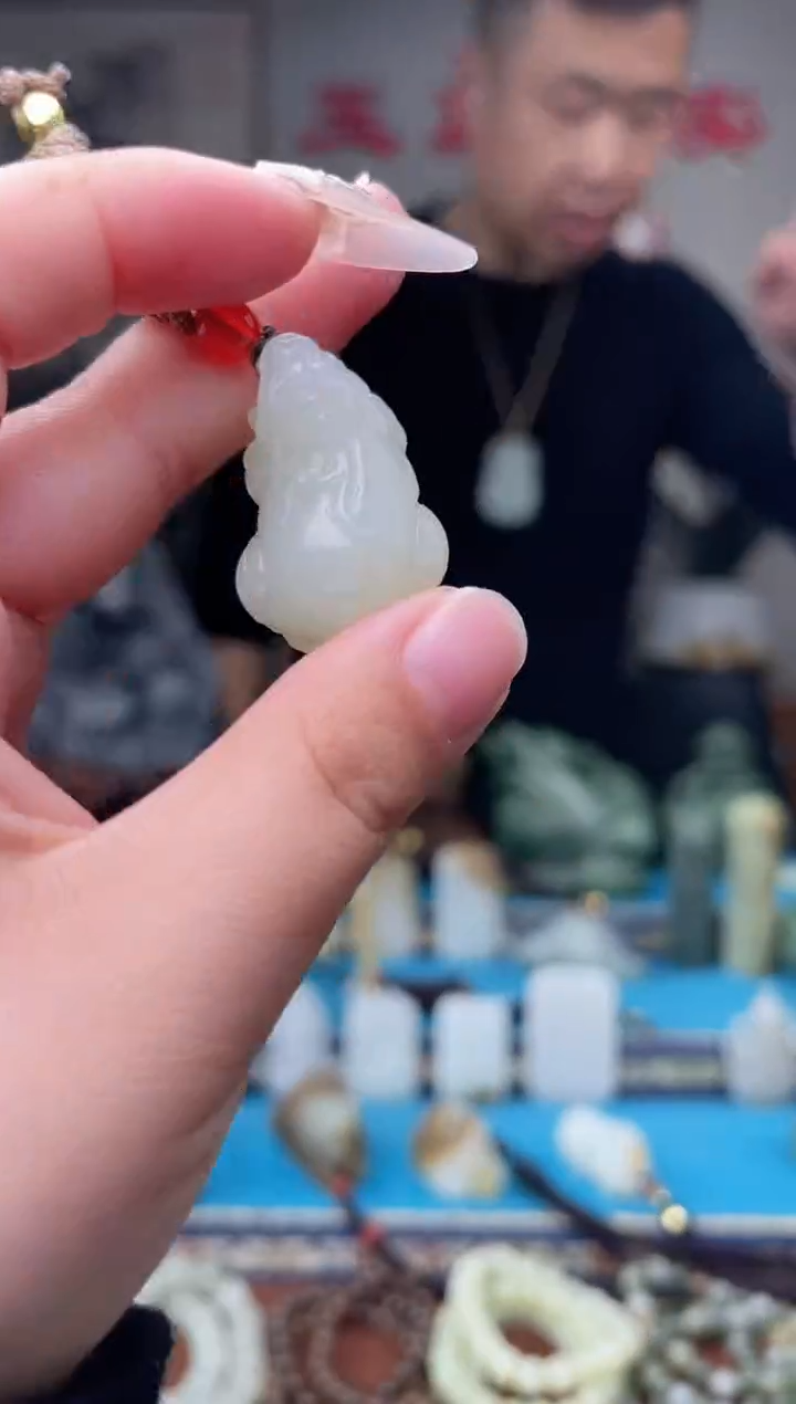 【闪购商品】和田玉未镶嵌挂件1