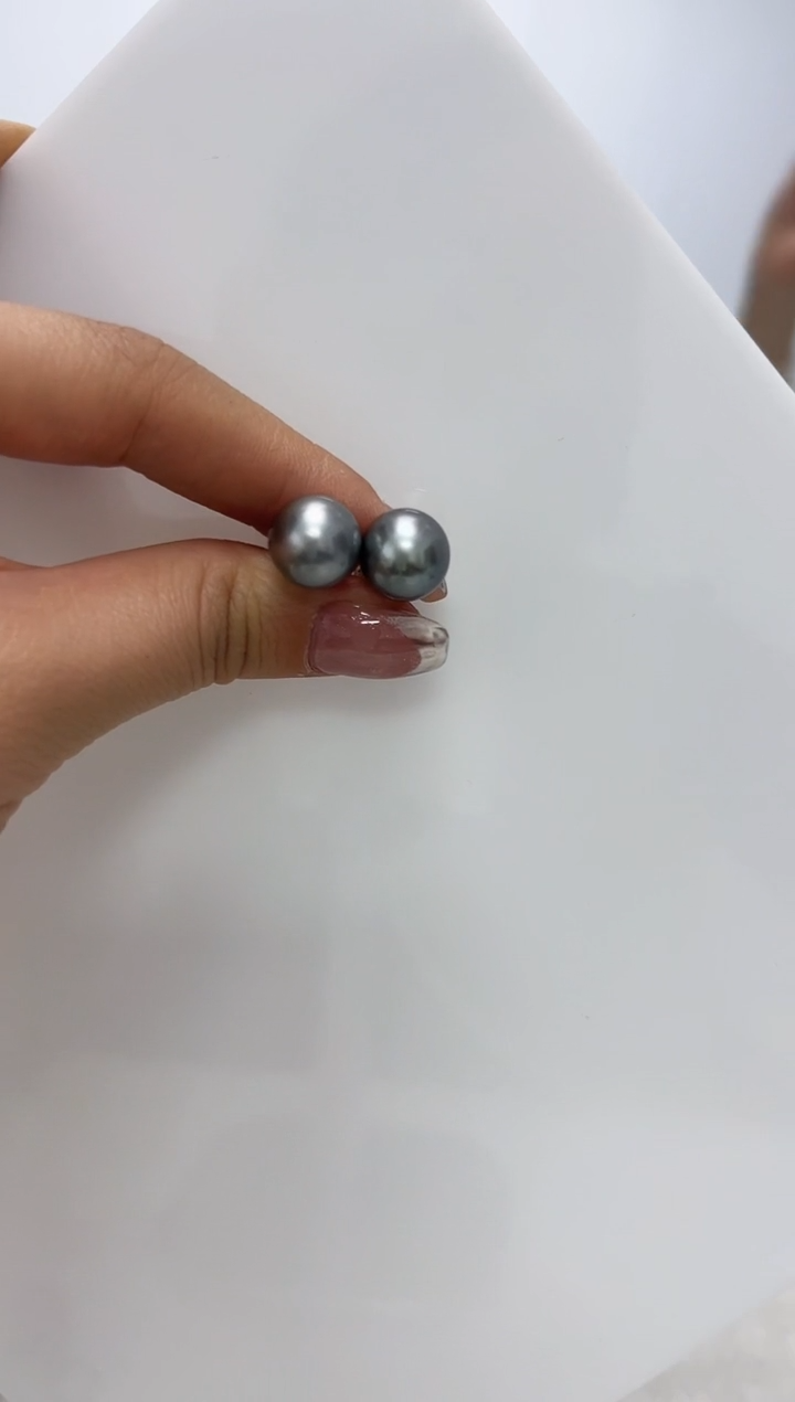 【闪购商品】海水珍珠DA18K金镶嵌耳钉 11 SS170