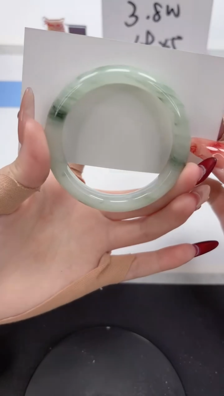 【闪购商品】石英质玉手镯未镶嵌A325-54.4