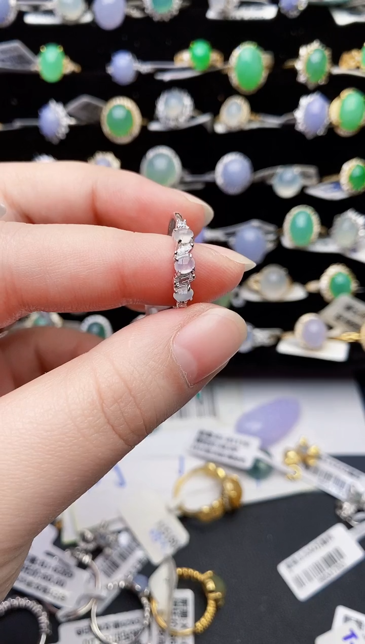 颈饰银S925镶嵌翡翠0491