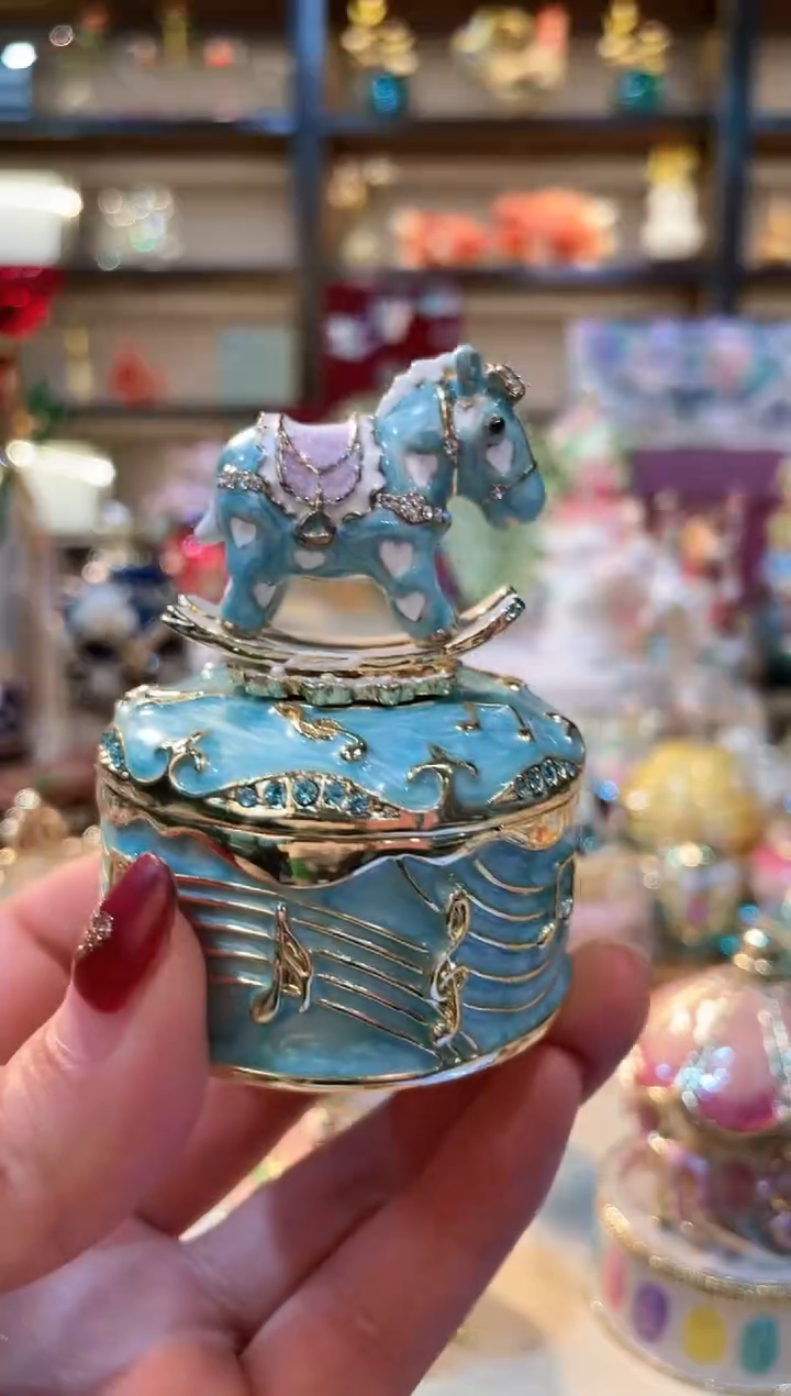 【闪购商品】珐琅彩首饰盒精致