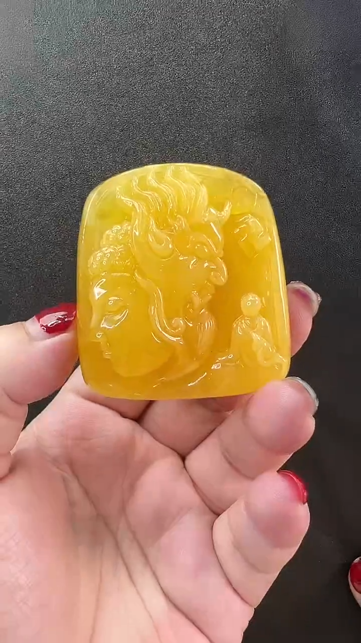 【闪购商品】琥珀颈饰未镶嵌吊坠