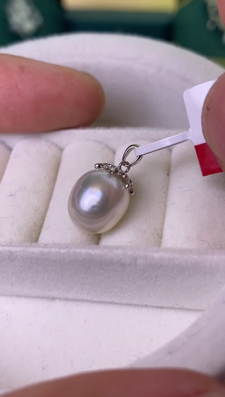 【闪购商品】海水珍珠颈饰银S925镶嵌1