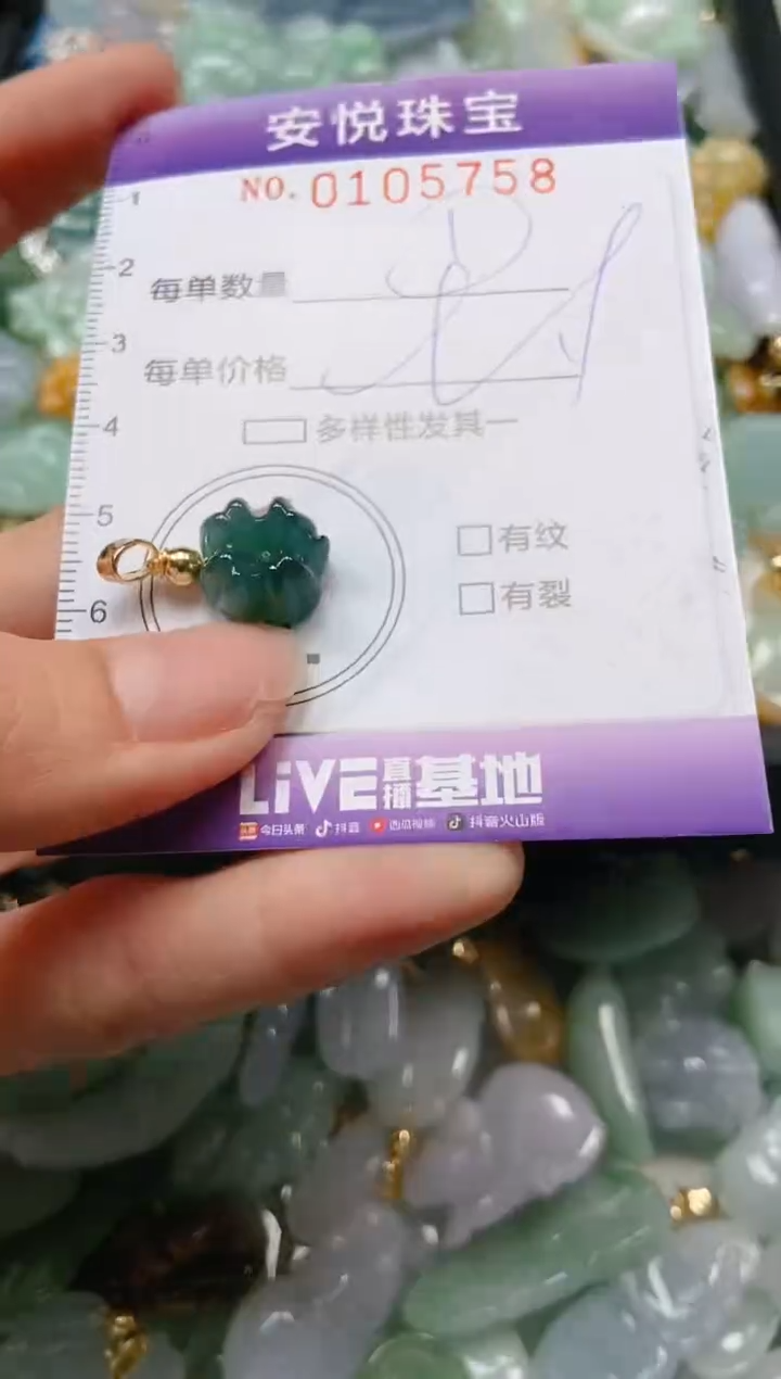【闪购商品】翡翠颈饰未镶嵌闪购0105758