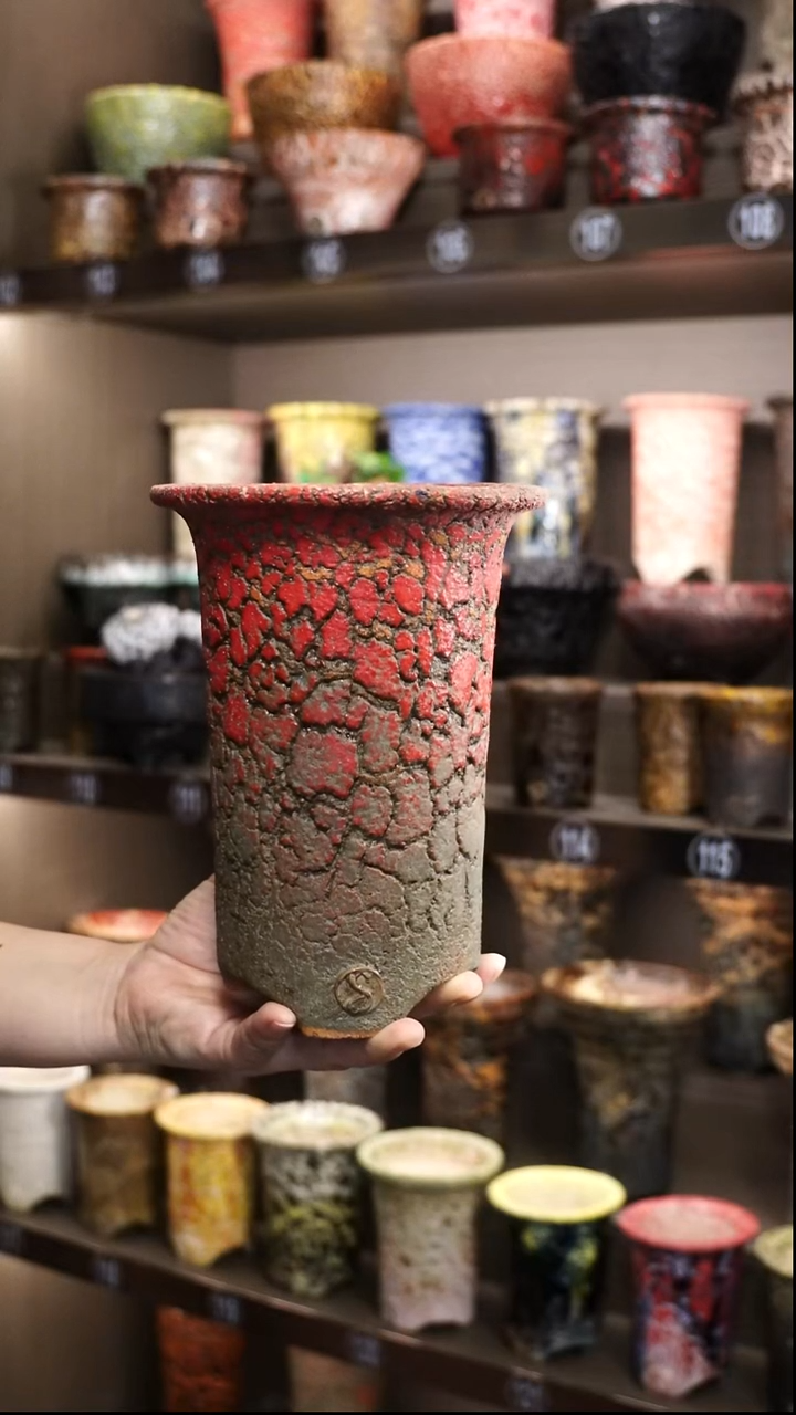 正*泰国进口手工花盆个性创意花盆