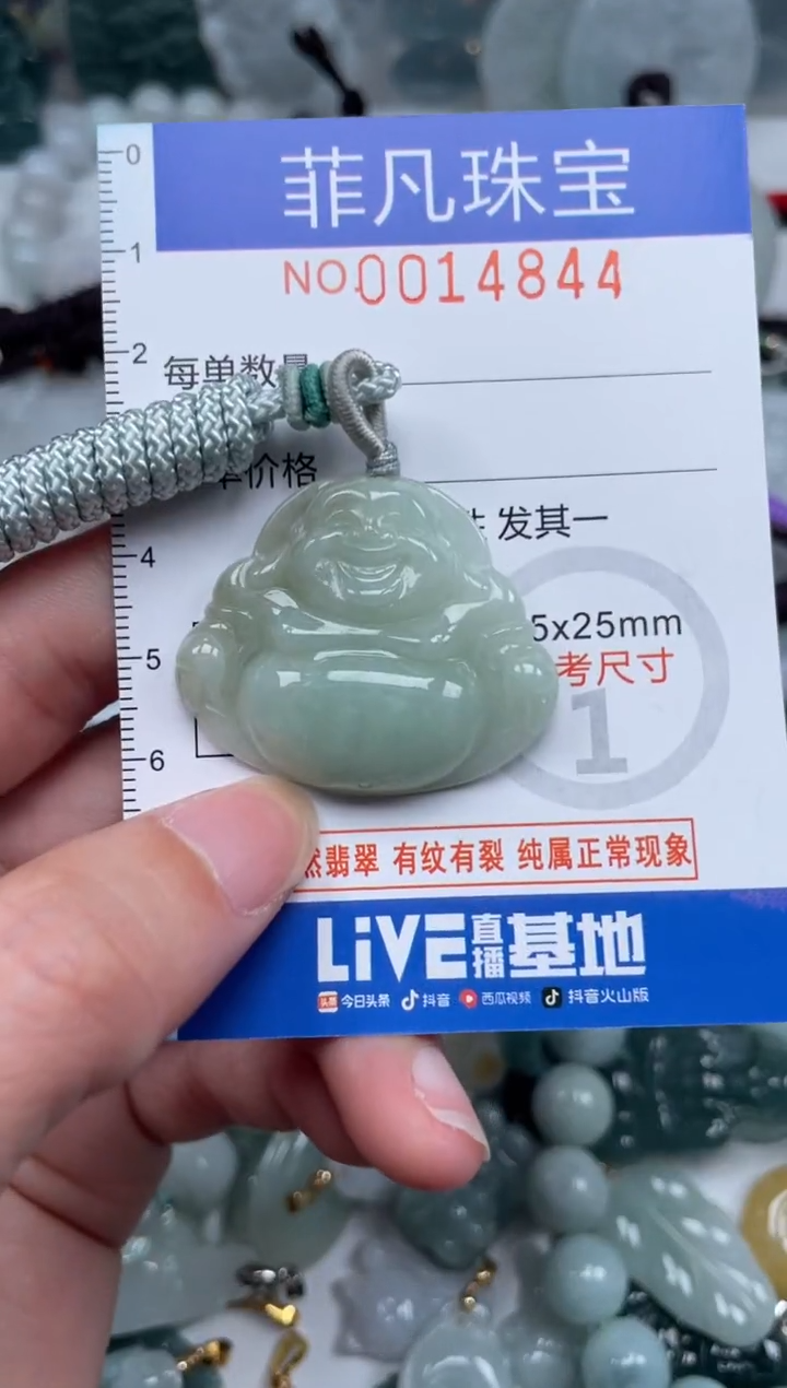 颈饰未镶嵌翡翠14844