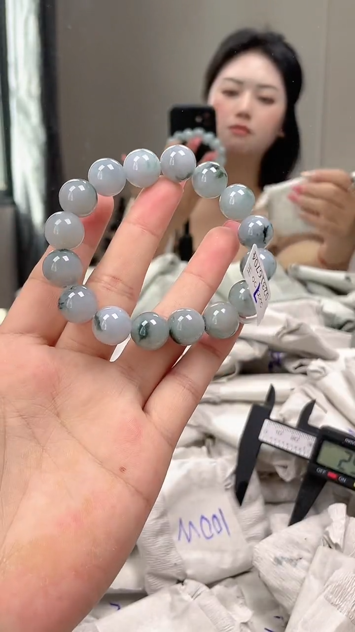 未镶嵌手链翡翠手串