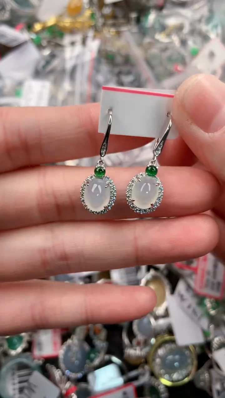 银S925镶嵌戒指翡翠111                3