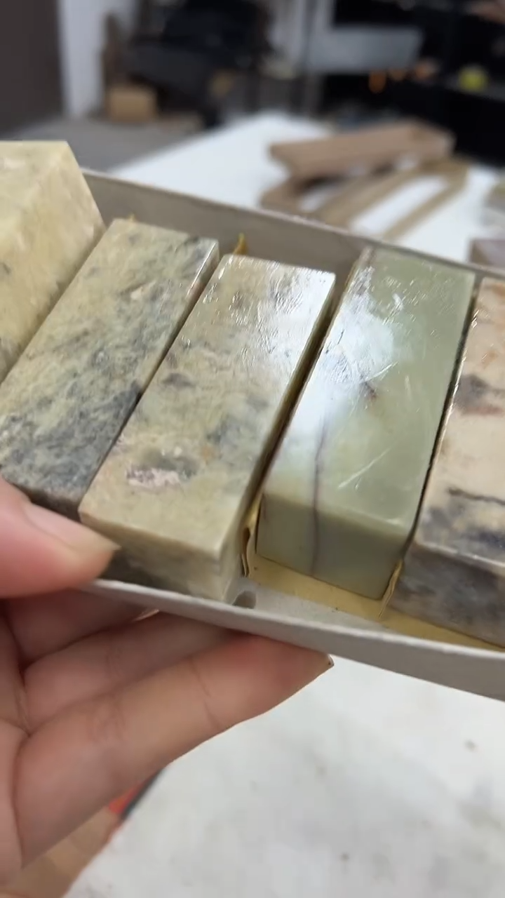 【知墨堂467#】印章石微瑕不挑10方【2.5*7】混搭