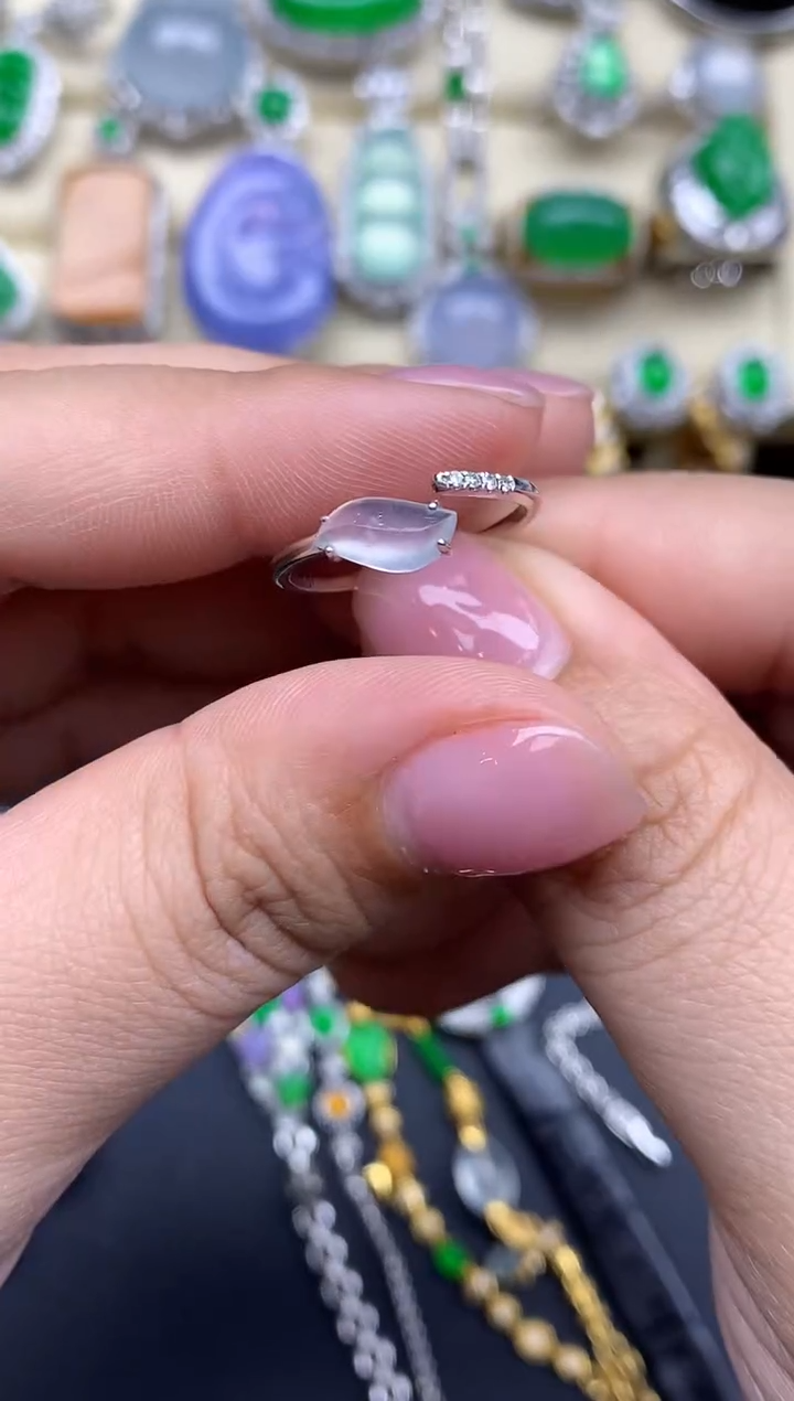 【闪购商品】翡翠戒指18K金镶嵌267-中国好珍宝