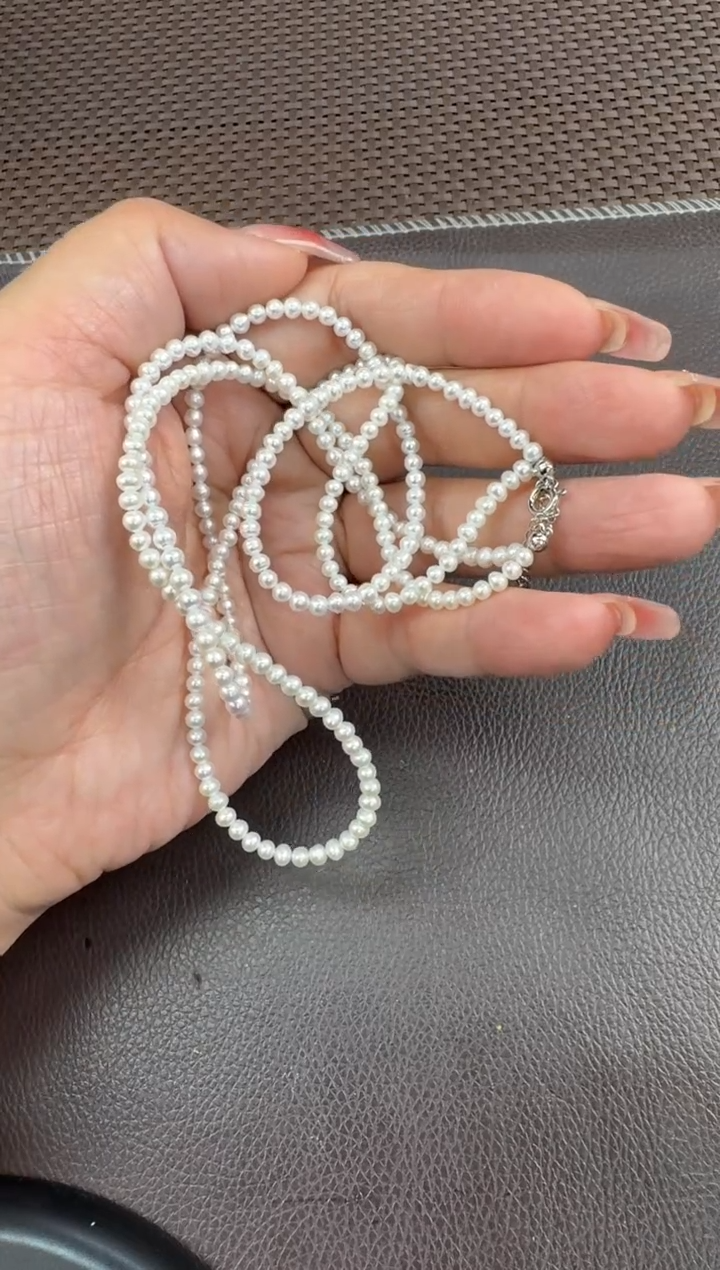 【闪购商品】淡水珍珠项链未镶嵌多样性，发一