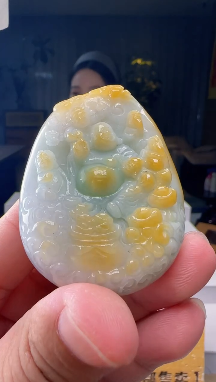 颈饰未镶嵌翡翠ZM@@960Q3J15992