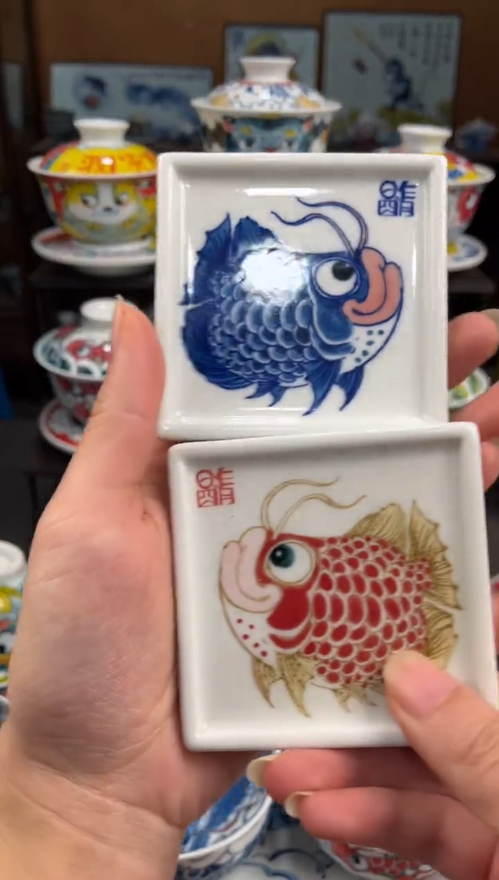 拙明院（宠粉价格）一对杯垫