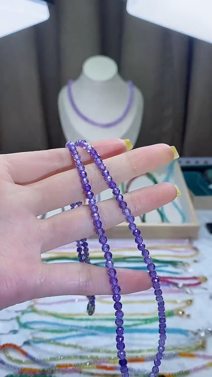 【闪购商品】钻石项链未镶嵌诗宁甄选珠宝SYZB129