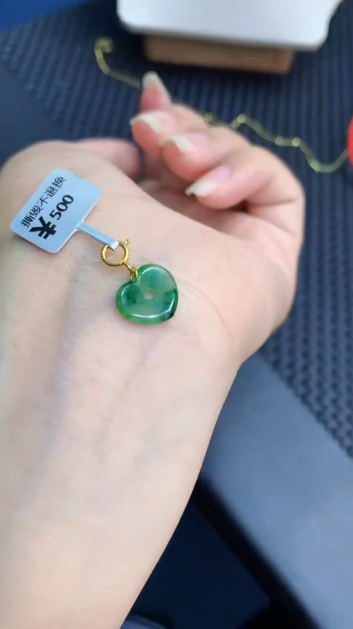 【闪购商品】翡翠颈饰银S925镶嵌            8