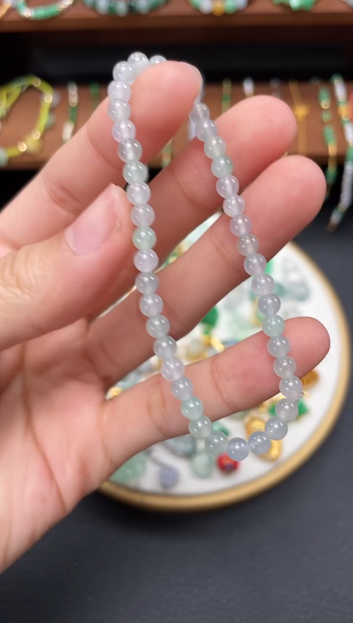 【闪购商品】翡翠套链未镶嵌一个   JK506