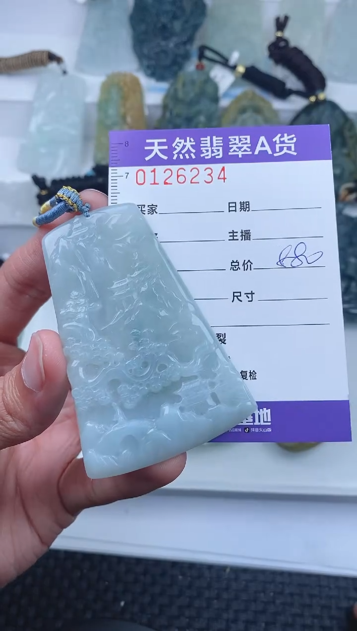 【闪购商品】翡翠颈饰未镶嵌        234