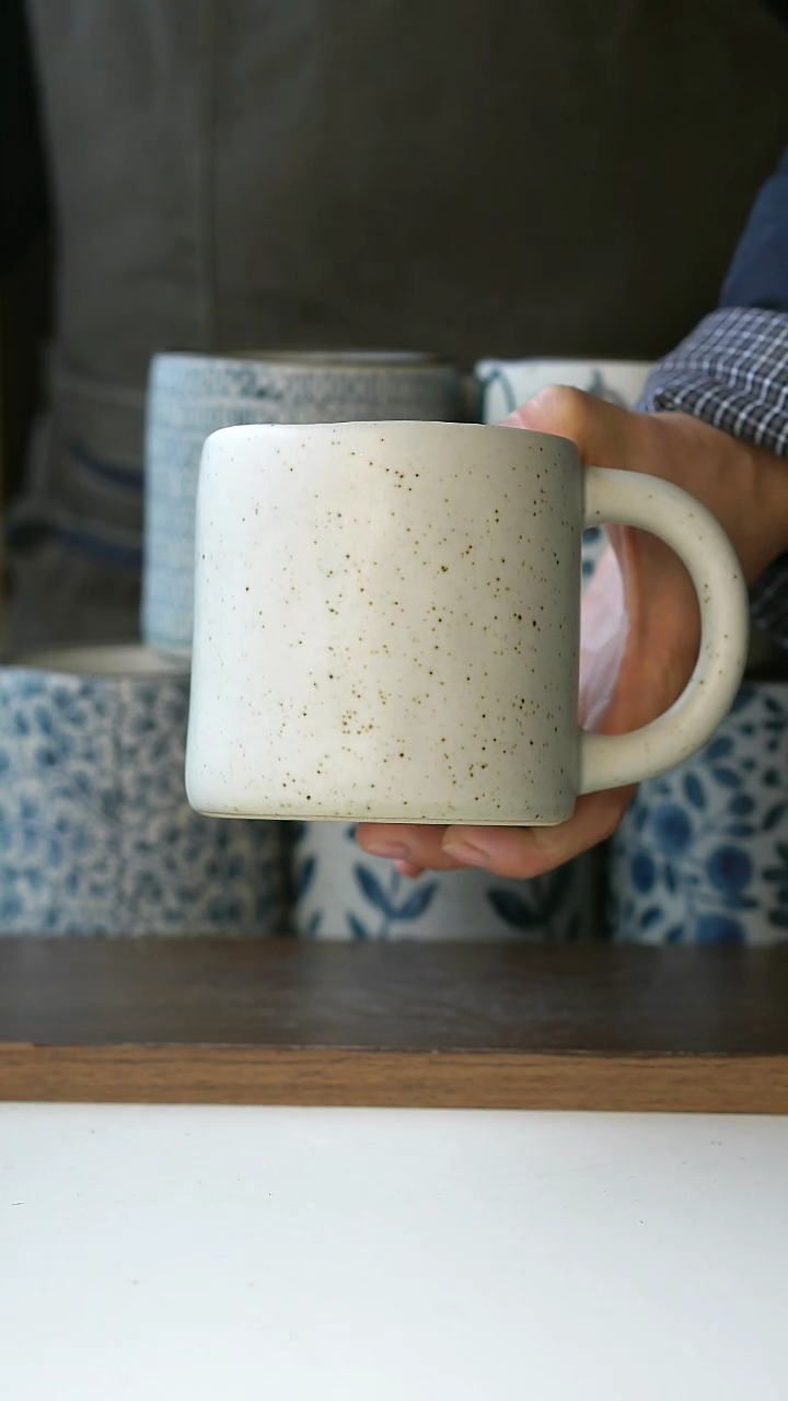 【闪购商品】陶瓷粗陶沙釉马克杯420ml@4-2@