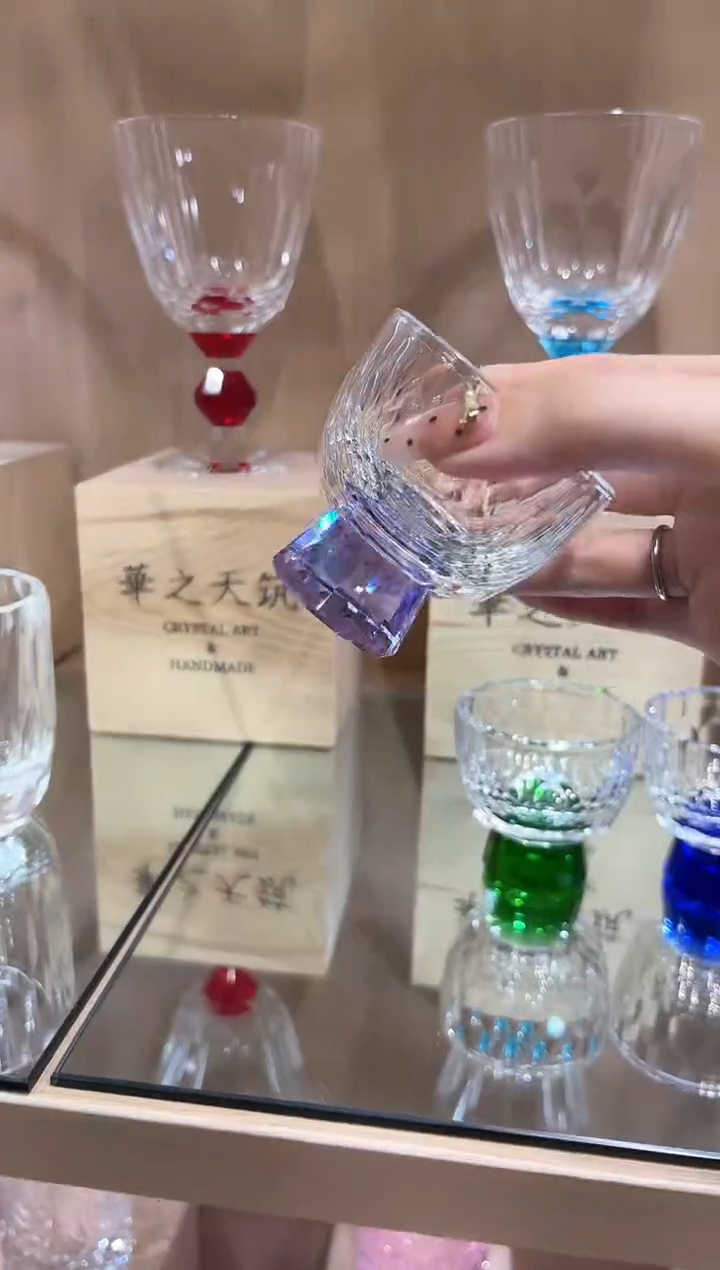 闪烁茶杯 买一送一 紫色