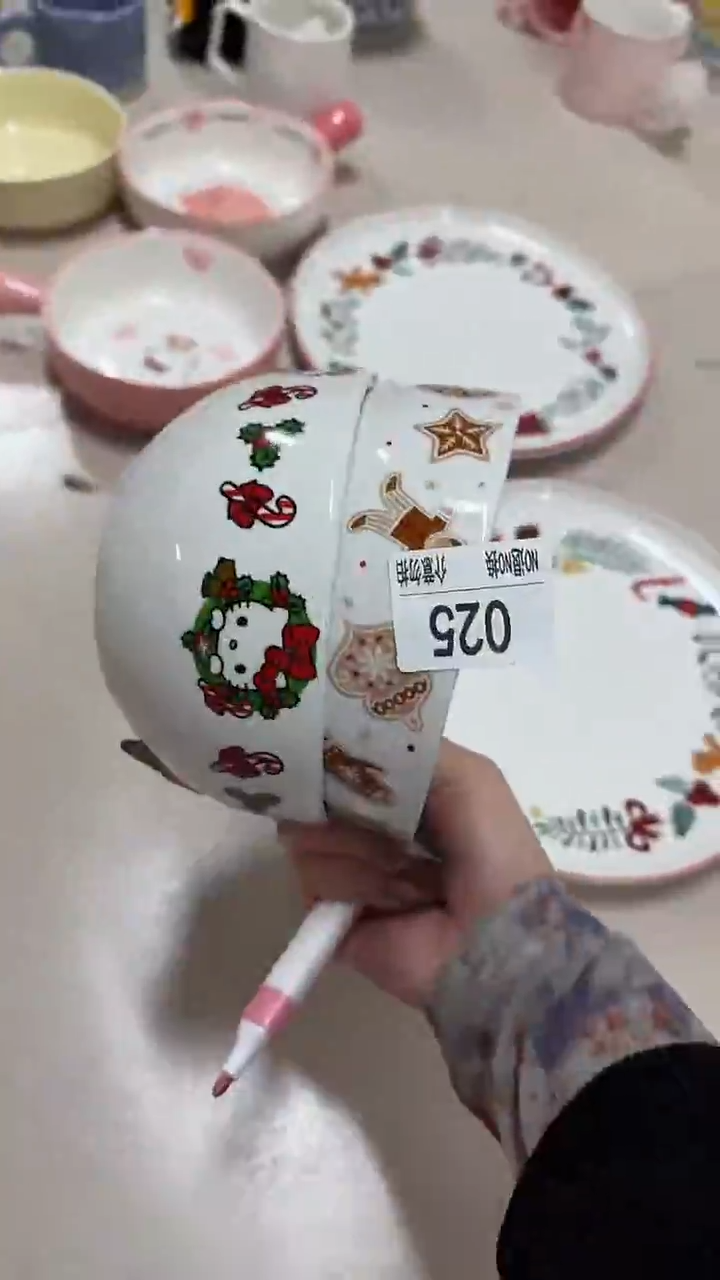 陶瓷手柄款微瑕四单包邮025