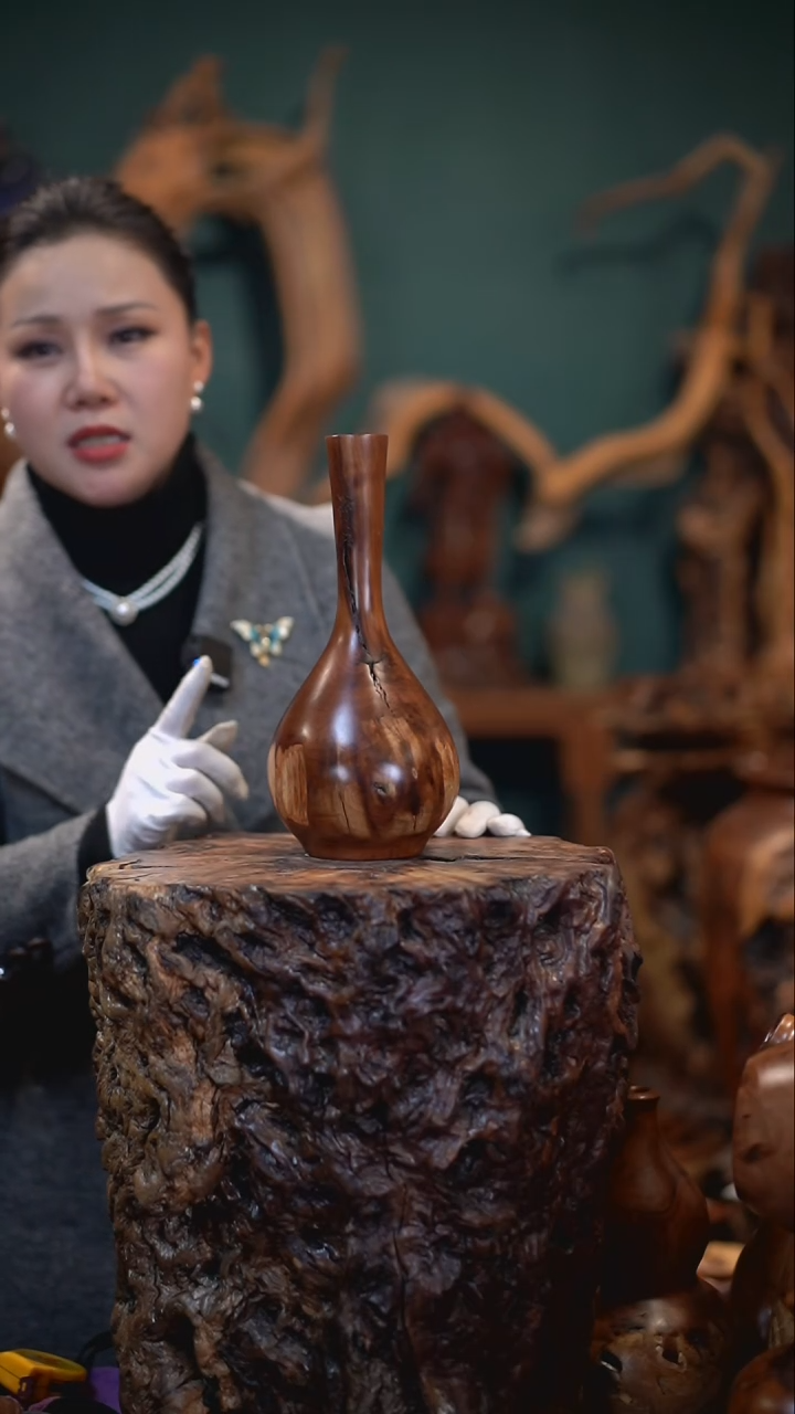 【闪购商品】枣木雷击枣木玉净瓶