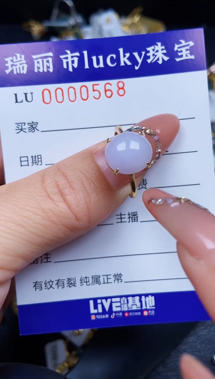 翡翠银S925镶嵌颈饰0568