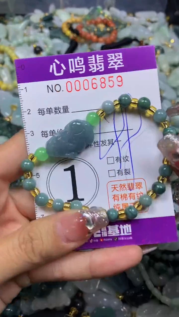 【闪购商品】翡翠颈饰未镶嵌闪购006859