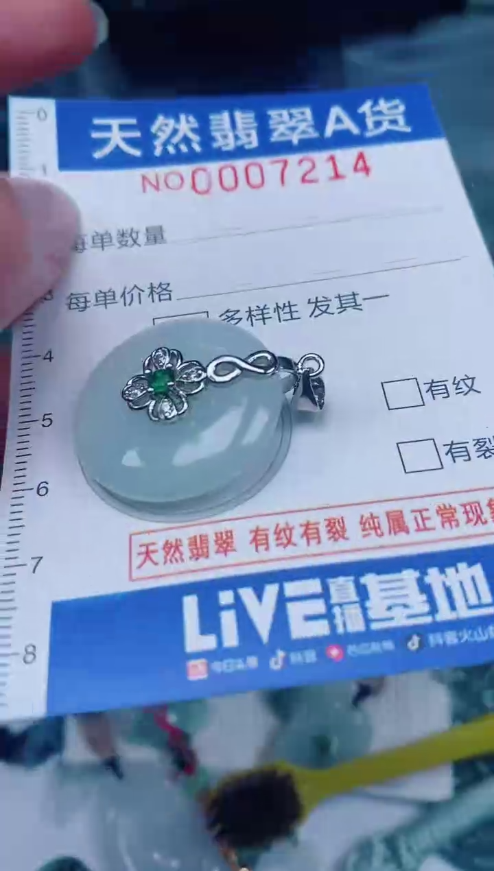 颈饰未镶嵌翡翠00007214