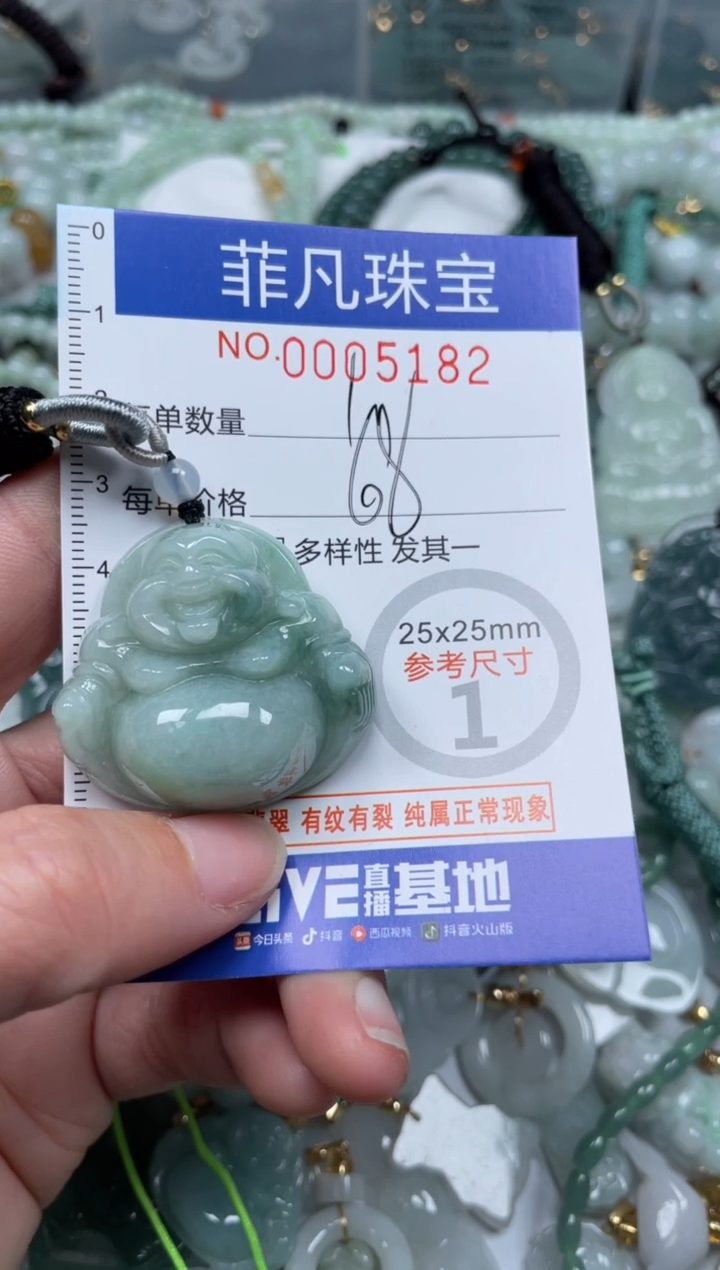 【闪购商品】翡翠颈饰未镶嵌00..5182