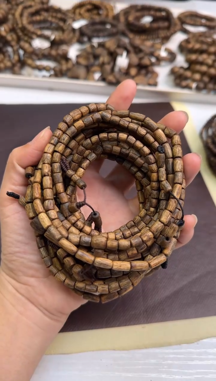 【闪购商品】沉香手串99沉海南老白棋树心油11g+多样性发1