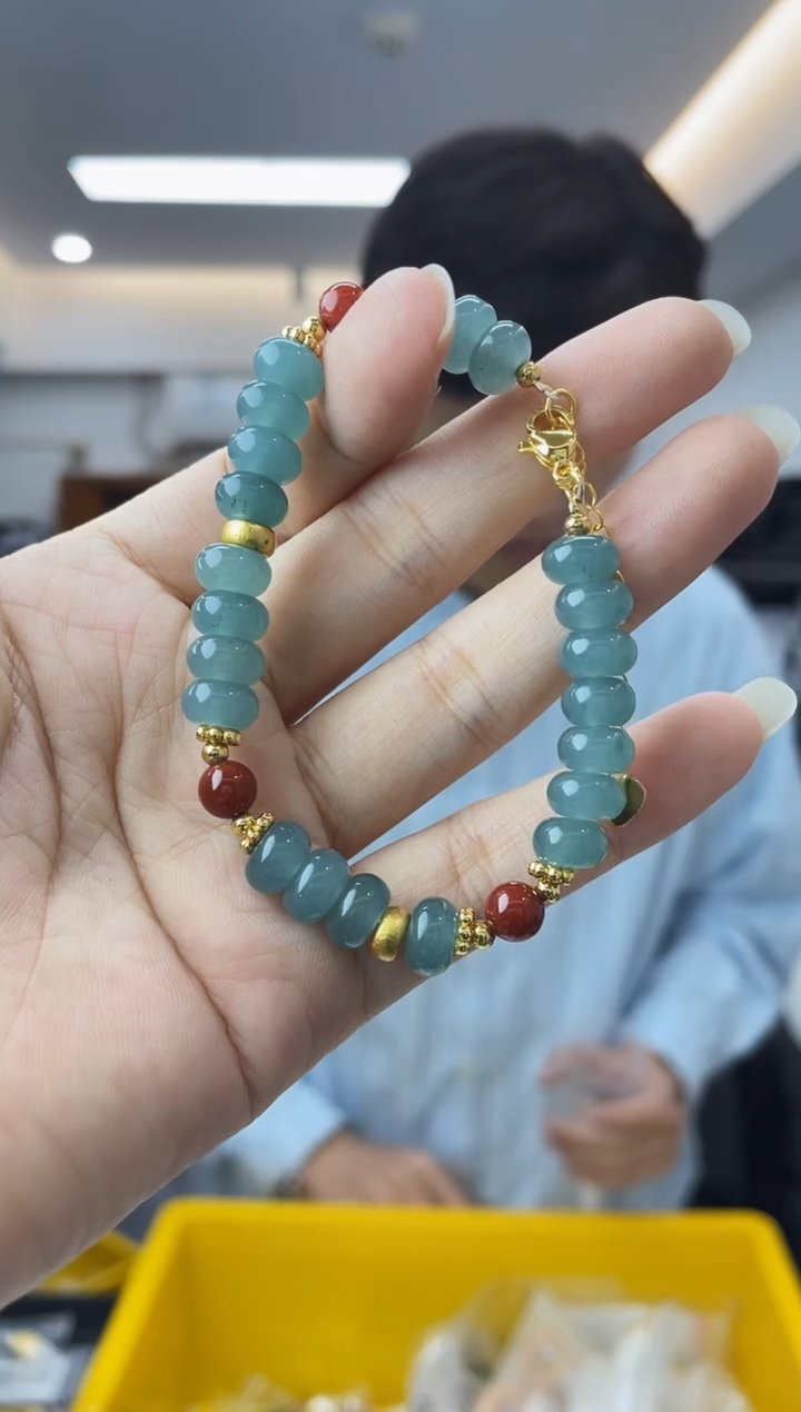 【闪购商品】翡翠手链未镶嵌多样性一件发货