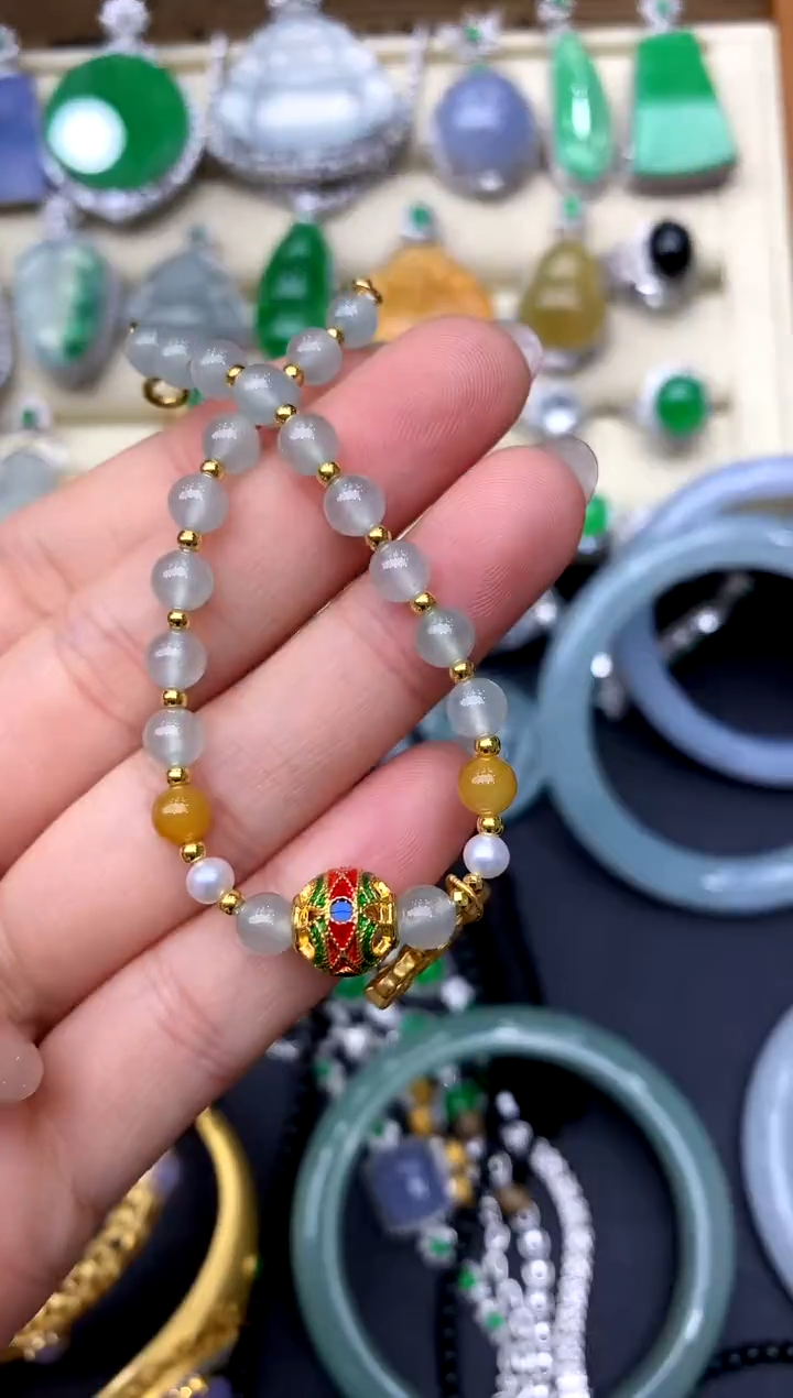 【闪购商品】翡翠手串未镶嵌338-中国好珍宝