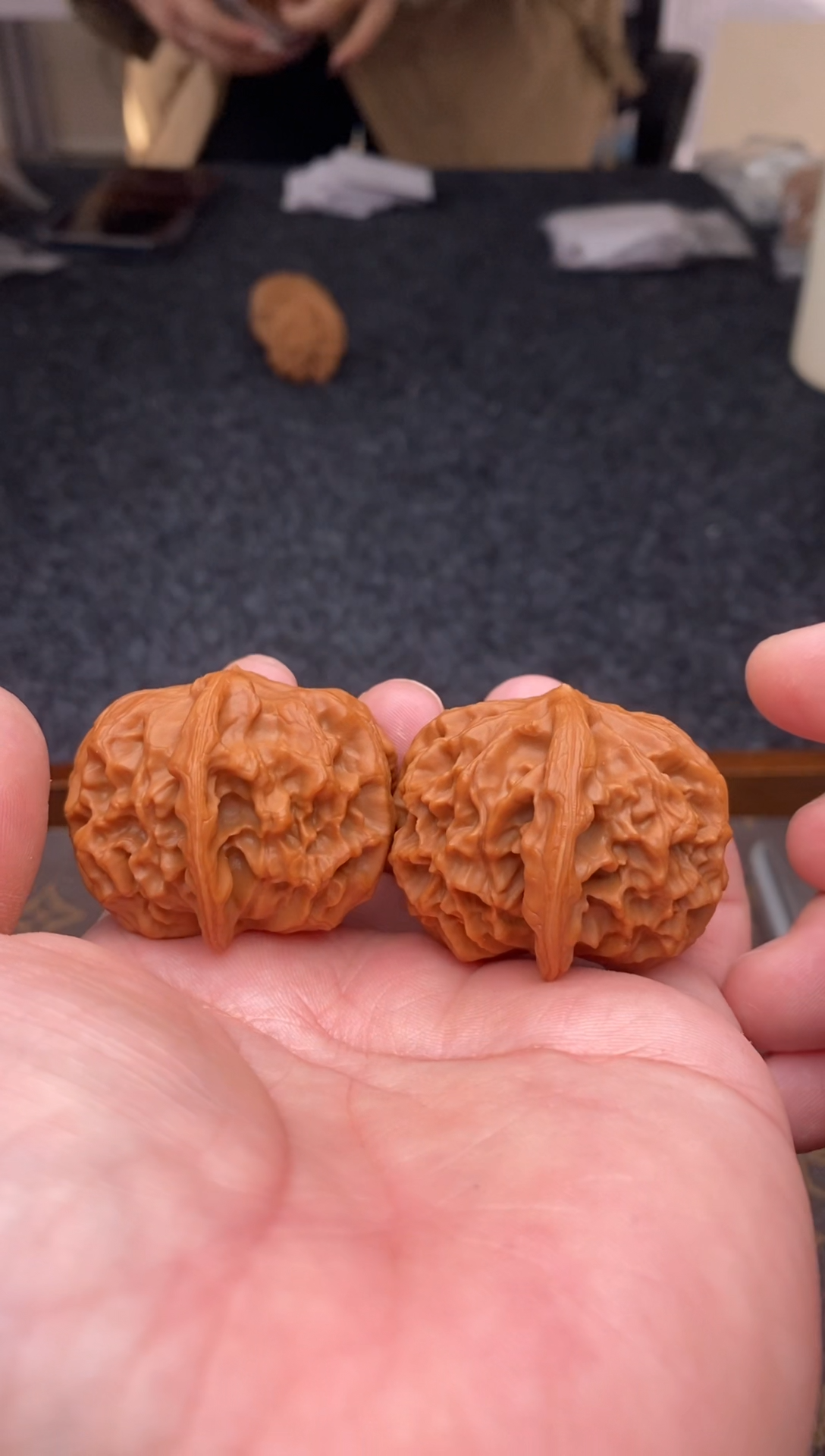 把件文玩核桃B104号41尺龙鳞