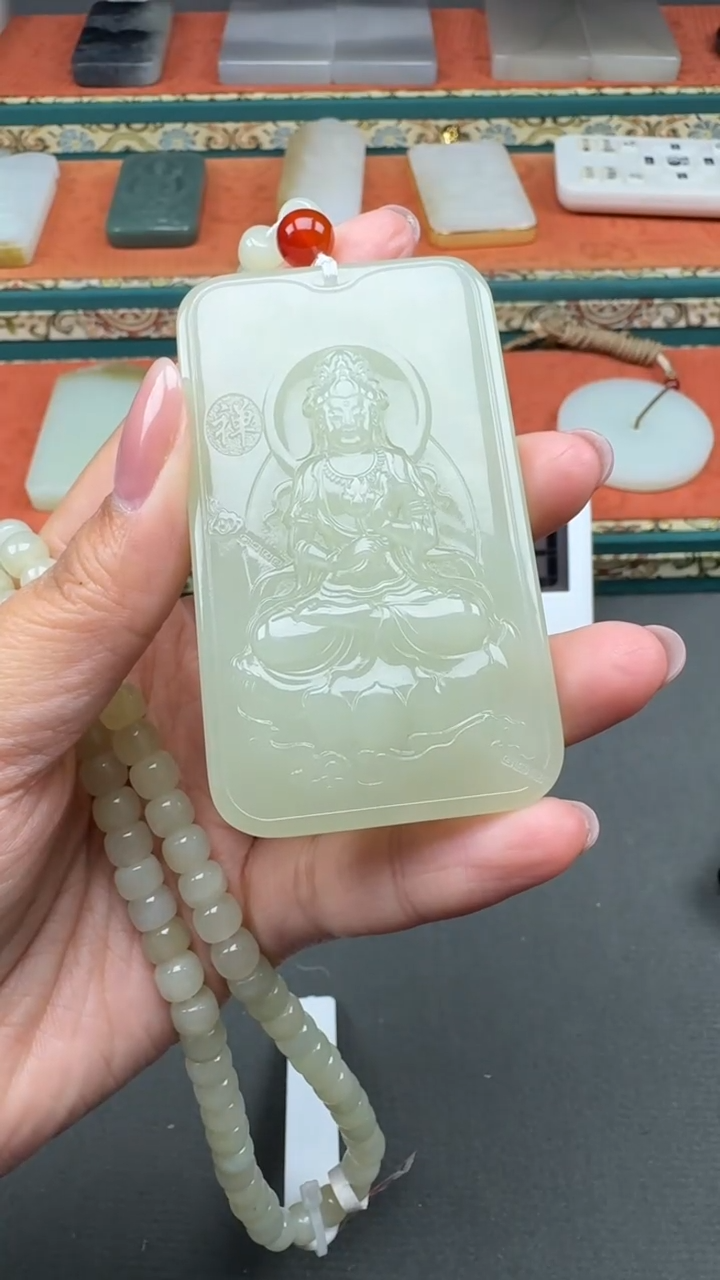 【闪购商品】和田玉颈饰未镶嵌婷婷