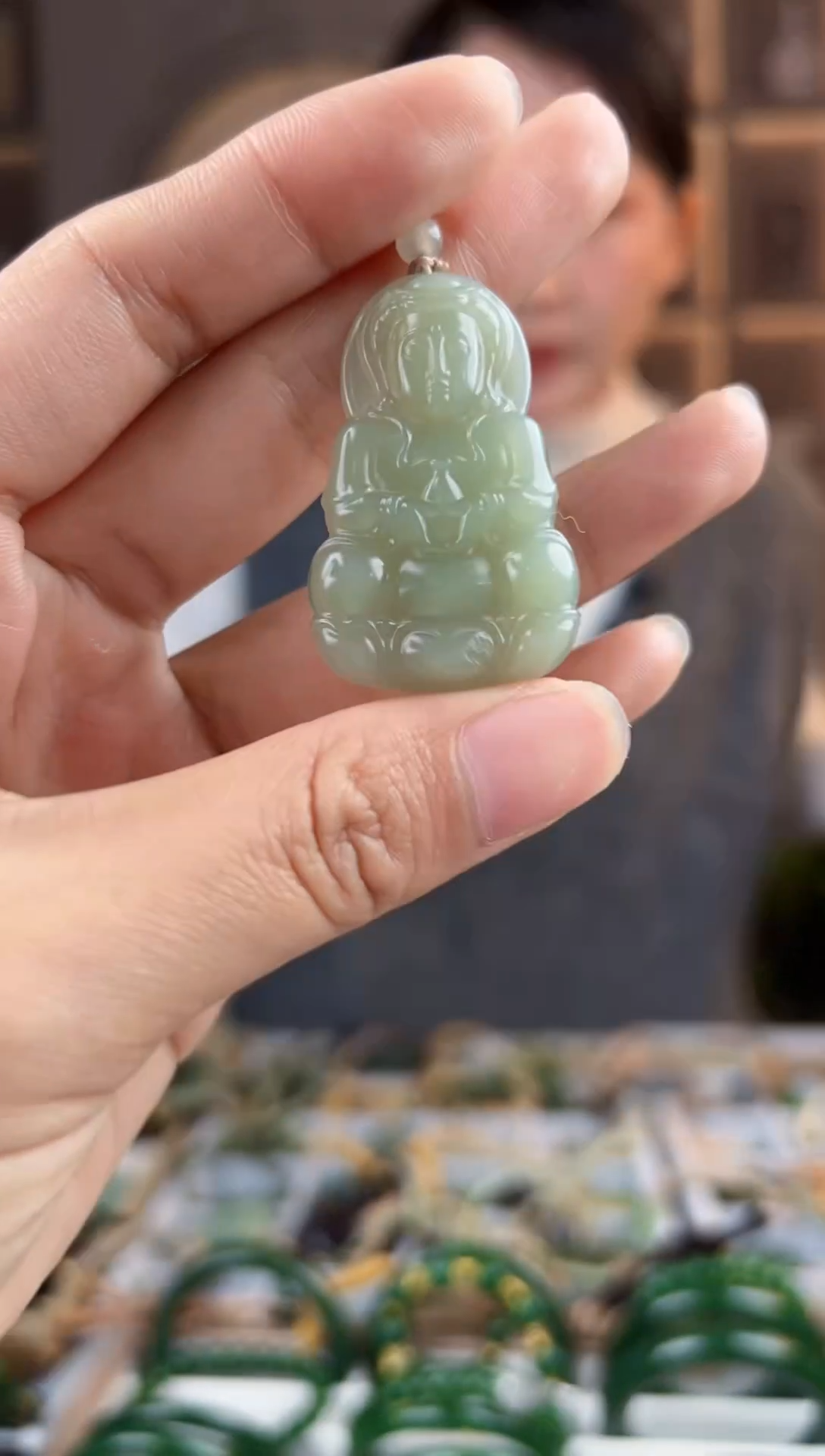 颈饰未镶嵌和田玉拍一发一，拍一发一