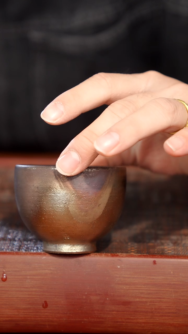 陶瓷奢瓷/瑞寅柴烧茶器（杯子）283瑕疵