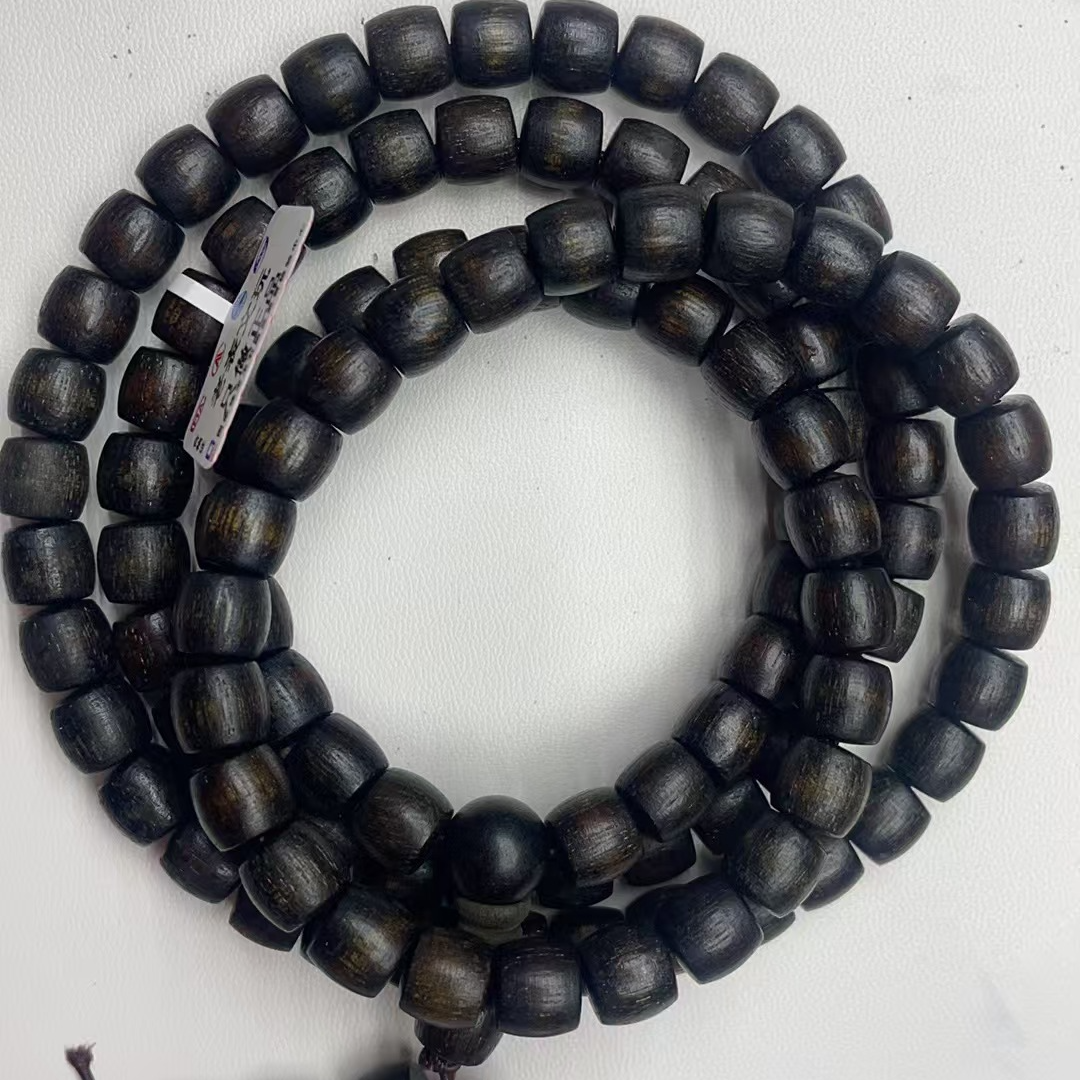 【老表文玩】B28沉木多圈手串